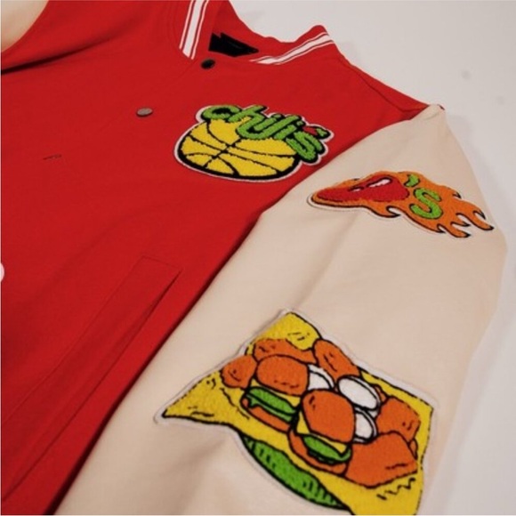 🔥 Overtime x Chili’s Varsity Jacket (Limited Edition) NWT Large - Picture 5 of 9